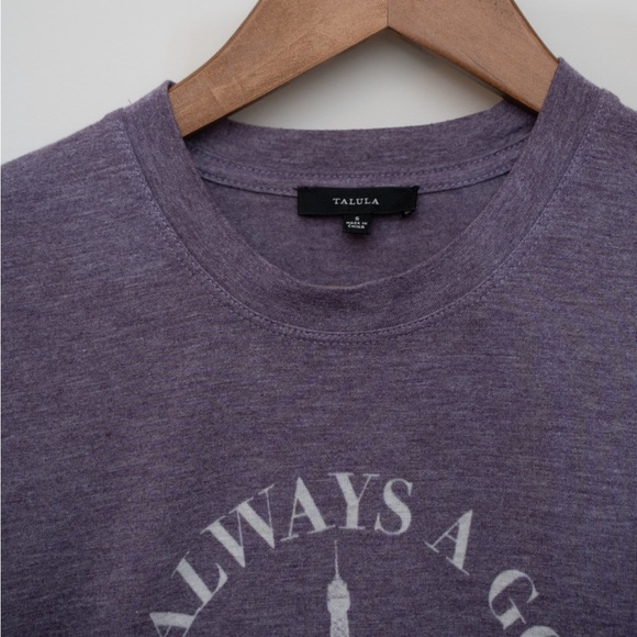 Aritzia Talula “Paris Is Always a Good Idea” Graphic Tee Y2K - Picture 2 of 3